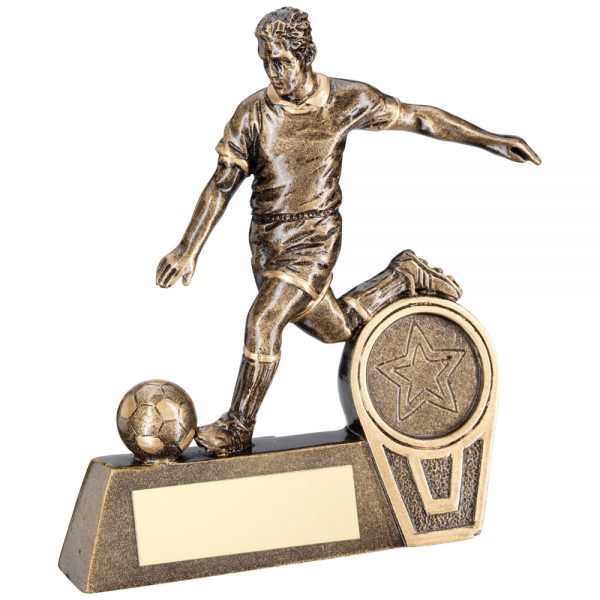 Male Footballer Resin Award