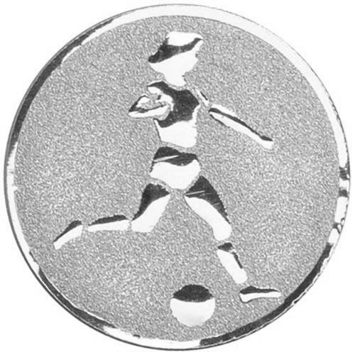 25mm Female Football Centre Silver