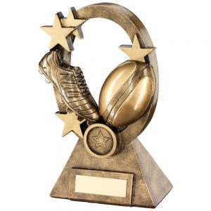 Rugby Oval Resin Award